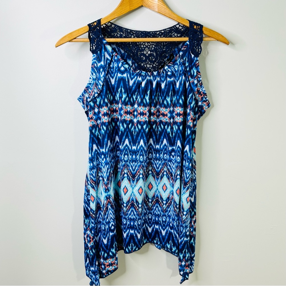 FRENCH LAUNDRY Sleeveless Trapeze Top NWT